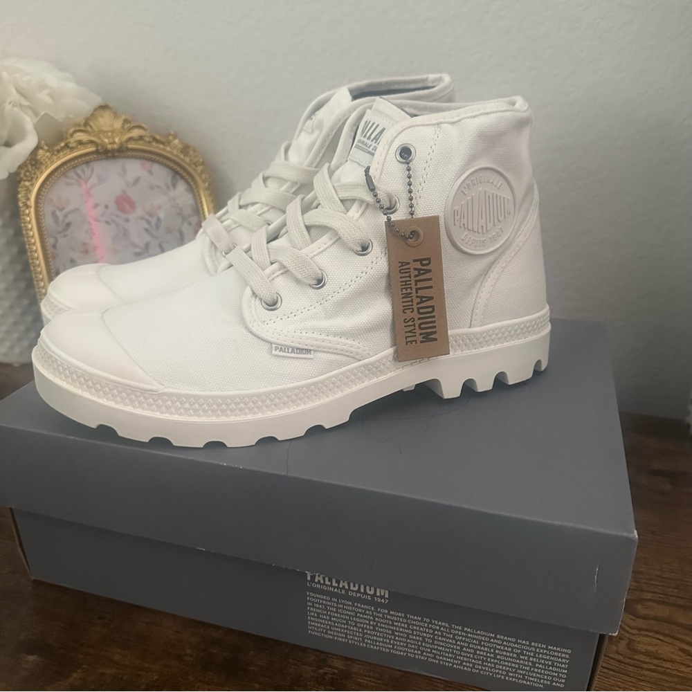 Palladium Kids Classic White Sneakers